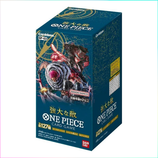 [JP] One Piece OP-03 Booster Box Pillars Of Strength - Japanese Trading Card Game OP03
