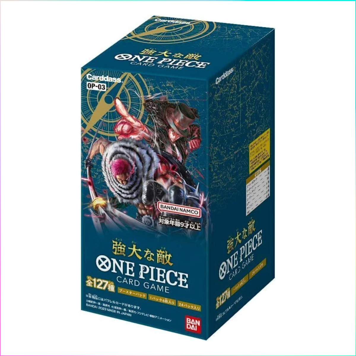 [JP] One Piece OP-03 Booster Box Pillars Of Strength - Japanese Trading Card Game OP03