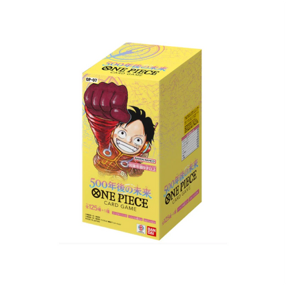 [JP] One Piece OP-07 Booster Box 500 Years In The Future - Japanese Trading Card Game OP07