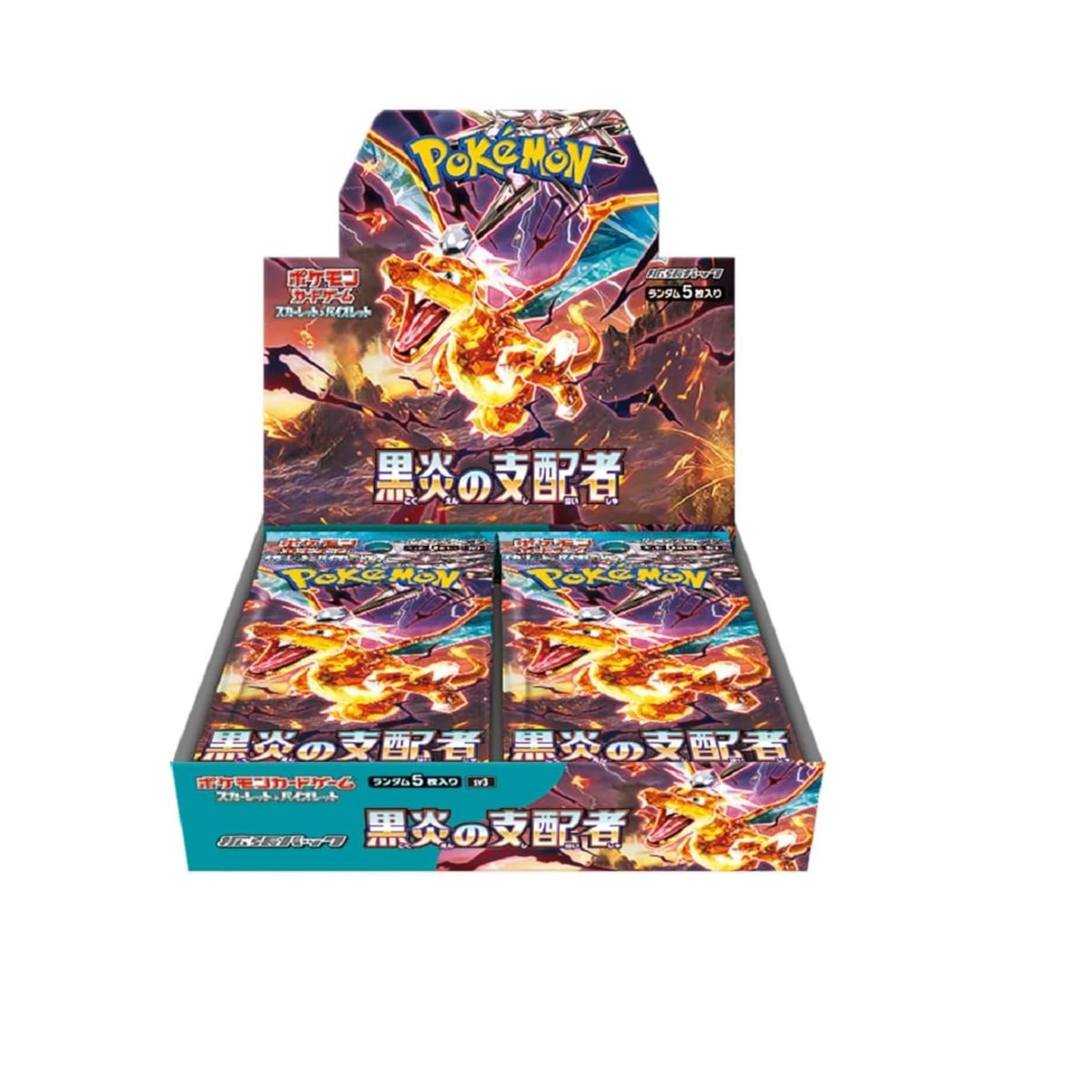 [JP] Pokemon Ruler Of The Black Flame SV3 Booster Box - Scarlet & Violet Series - Japanese