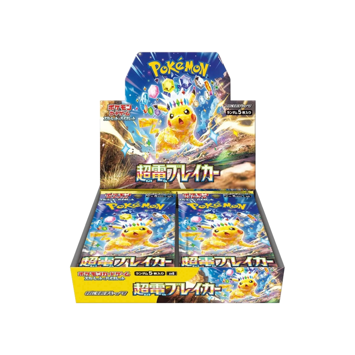 [JP] Pokemon Super Electric Breaker SV8 Booster Box - Scarlet & Violet Series - Japanese Supercharged Breaker