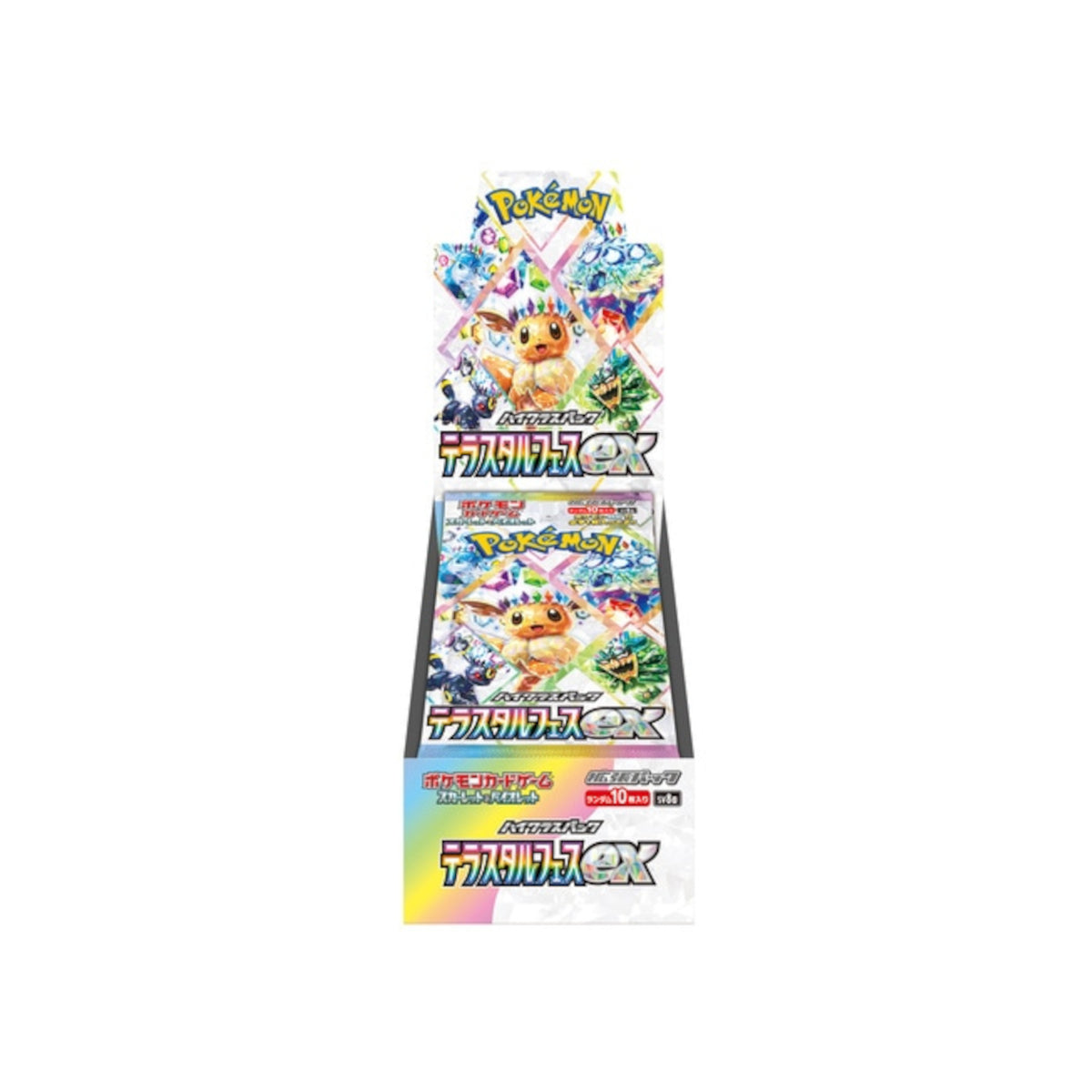 [JP] Pokemon Eevee Terastal Festival EX SV8B Booster Box - Scarlet & Violet Series - Japanese