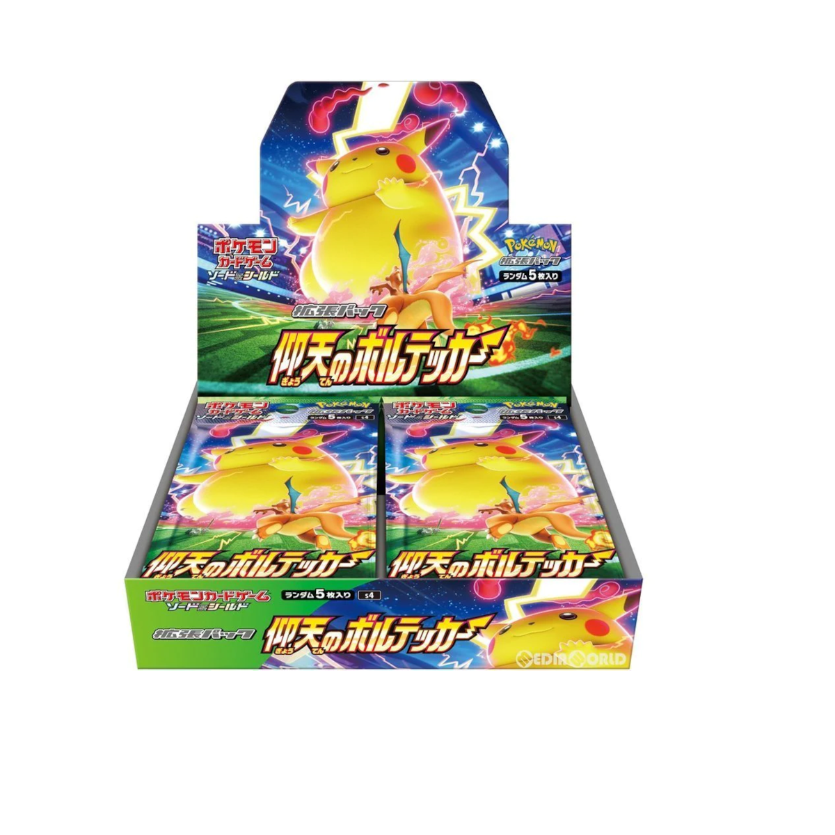 [JP] Pokemon Amazing Volt Tackle S4 Booster Box - Sword & Shield Series - Japanese