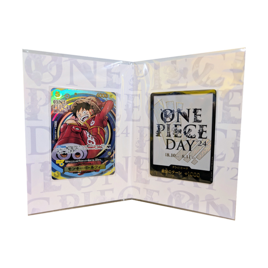 [JP] One Piece Day 2024 Promo Set - Monkey D. Luffy OP07-109 - Japanese