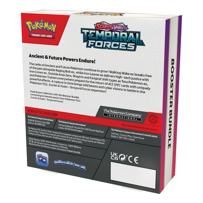 [EN] Pokemon Temporal Forces SV05 Booster Bundle  - Scarlet & Violet Series - English