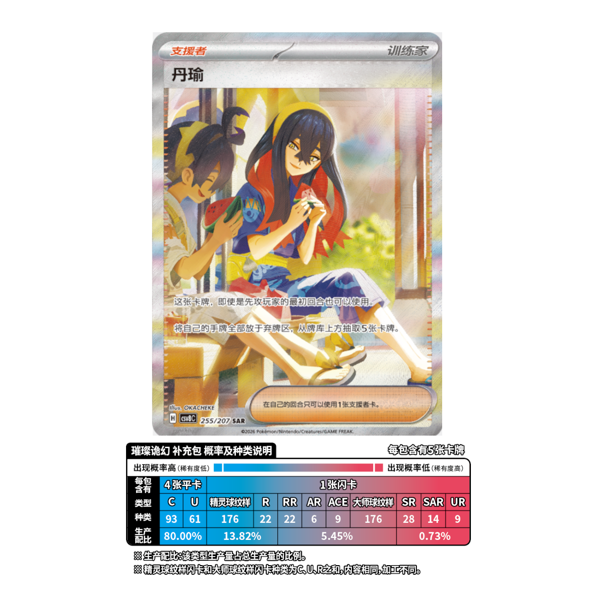 [CN] Pokémon Brilliant Illusions CSV8C Booster Box - SLIM - Simplified Chinese