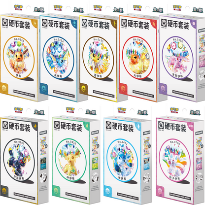 [CN] Pokémon Terastal Gathering CSV9.5C Coin Set - Simplified Chinese