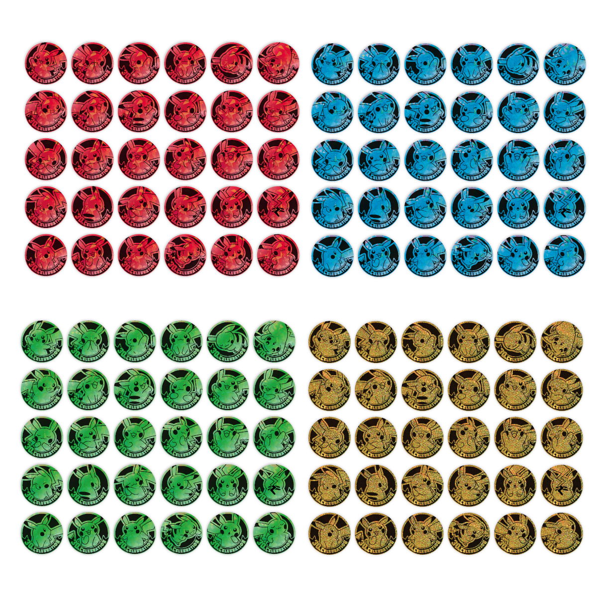 PRE ORDER [CN] Pokémon 30th Celebration Coin Set - Simplified Chinese