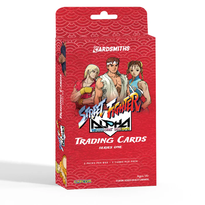 Cardsmiths Street Fighter Alpha: Warriors' Dreams Trading Cards - Collectors Box