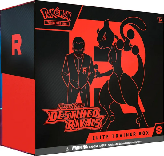[EN] Pokémon Destined Rivals SV10 ETB Elite Trainer Box - Scarlet & Violet Series - English