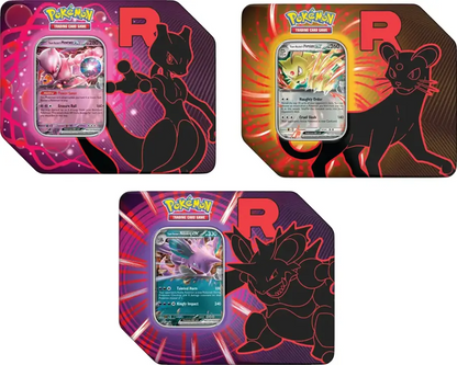 [EN] Pokémon Team Rocket Tin - Random Style - English