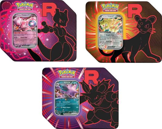 [EN] Pokémon Team Rocket Tin - Random Style - English
