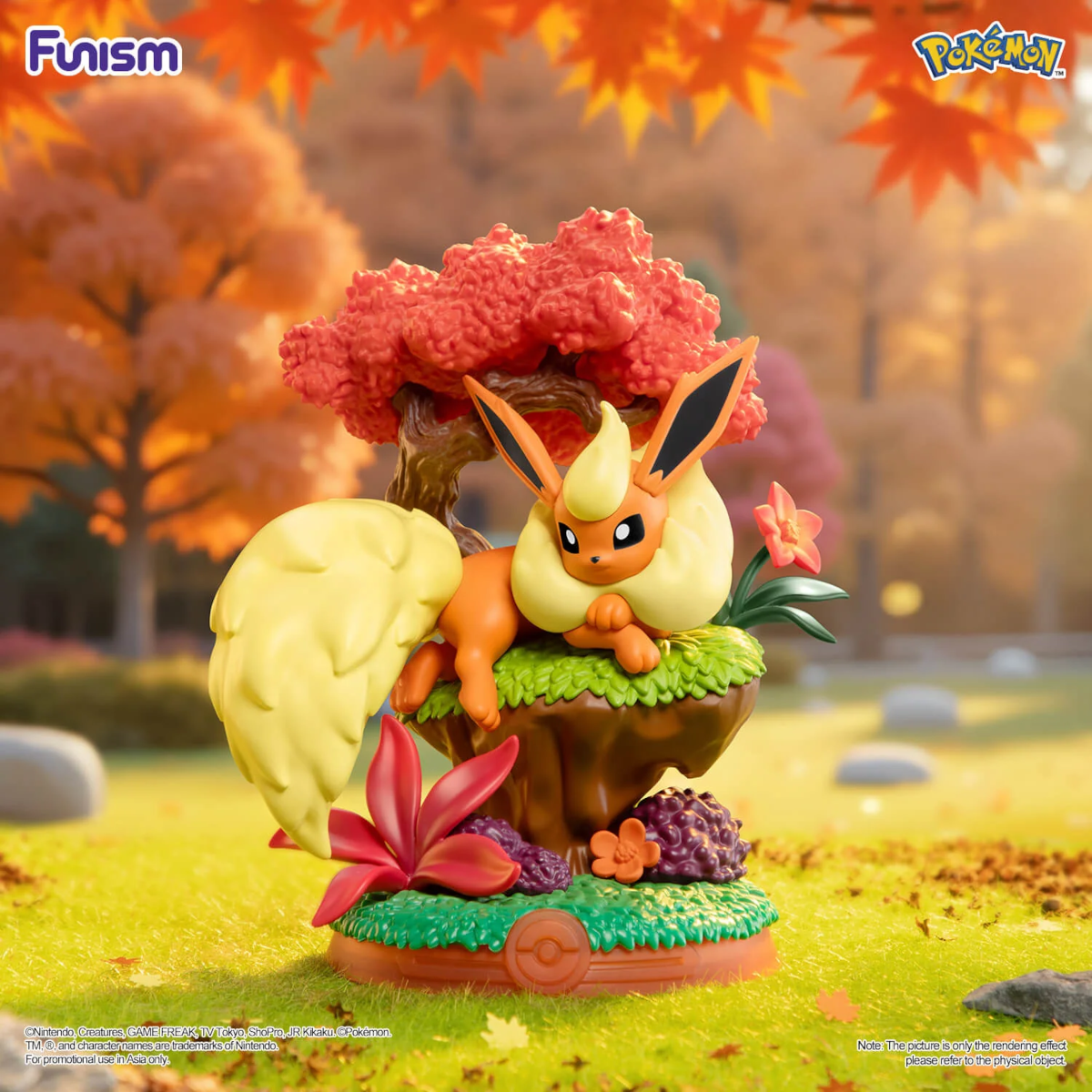 [CN] FUNISM Pokémon Relax & Enjoy Eevee Figurine - Simplified Chinese - BLIND BOX
