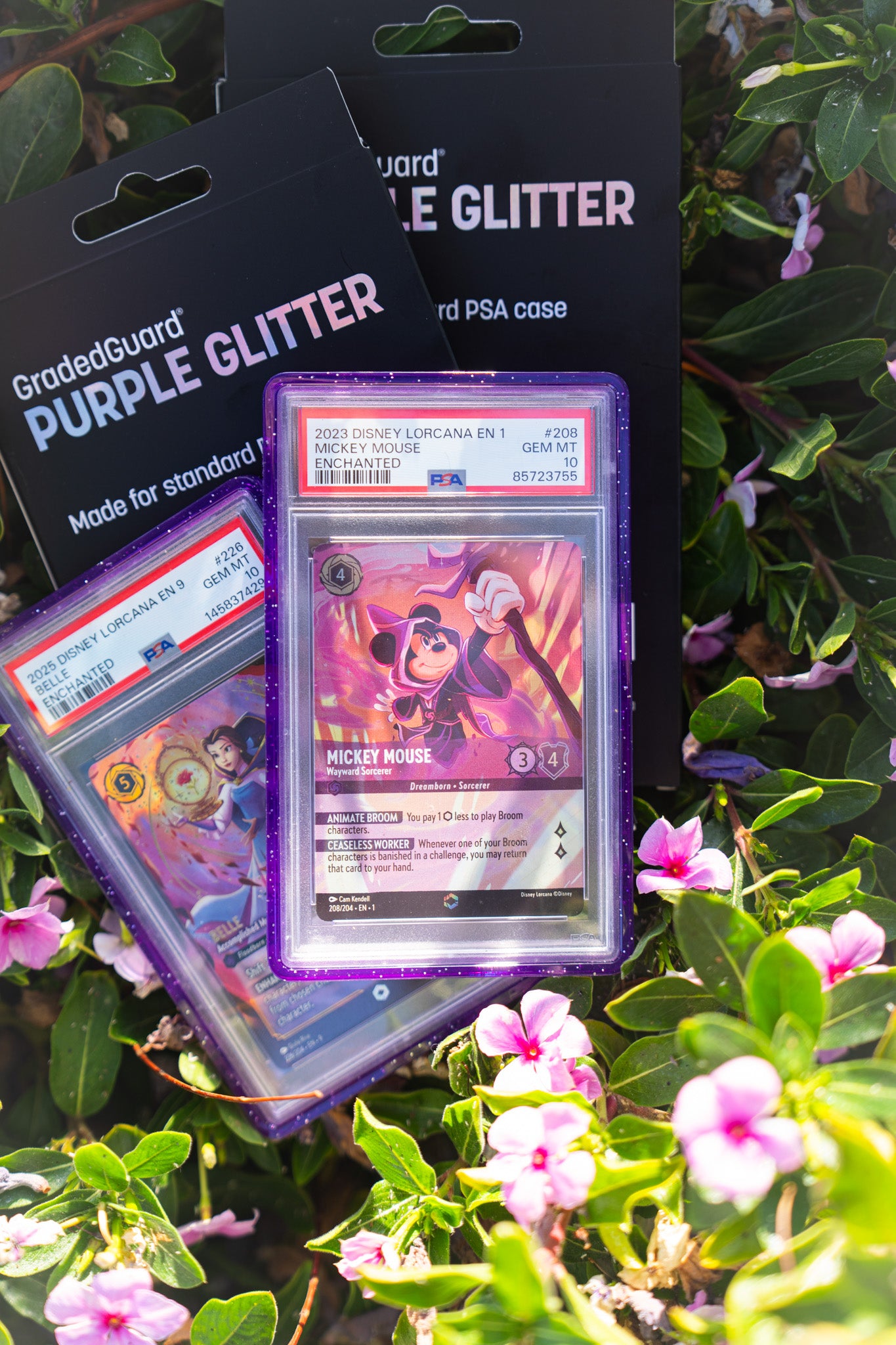 GradedGuard Purple Glitter Limited Edition Protector Case - PSA