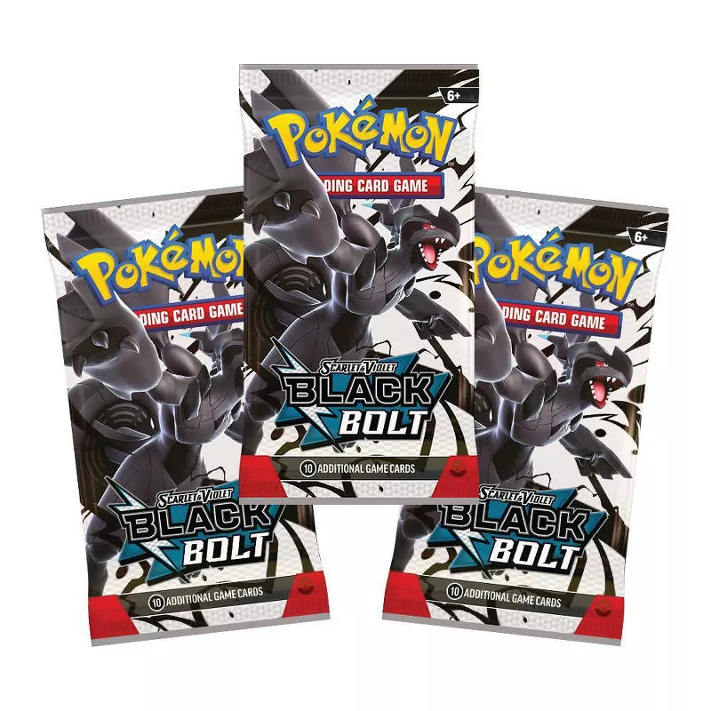 [EN] Pokémon Black Bolt SV10.5 Tech Sticker Collection - Scarlet & Violet Series - English