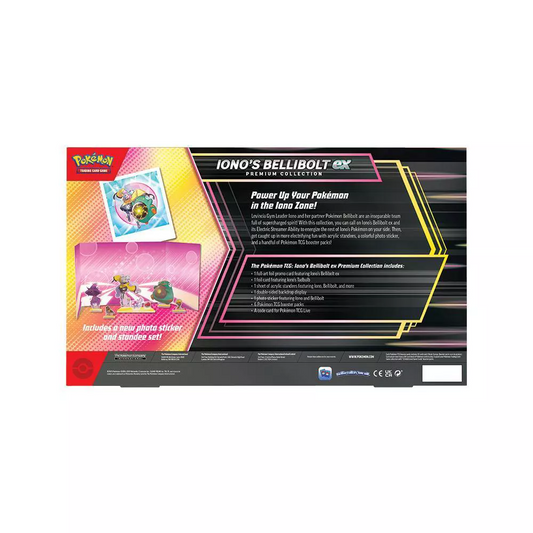 [EN] Pokémon Iono's Bellibolt EX Premium Collection Box - English