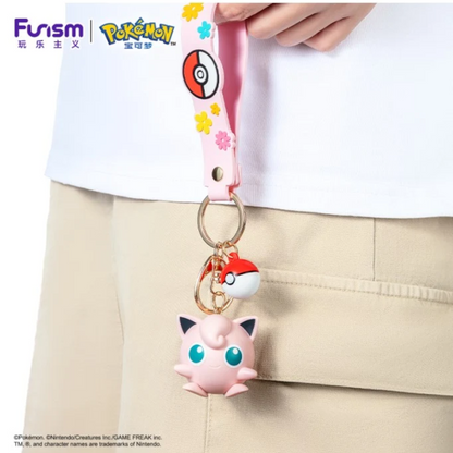 [CN] FUNISM Pokémon Vinyl Keychain Wrist Strap - Simplified Chinese