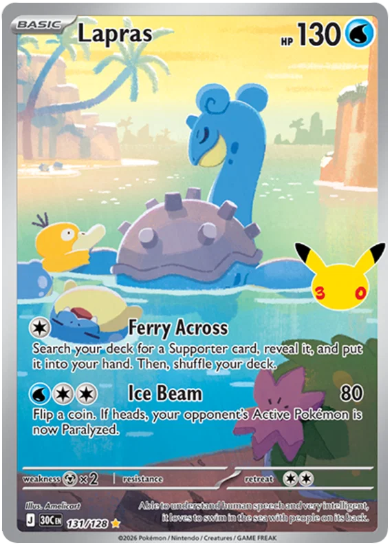 [EN] Pokémon 30th Celebration Booster Pack - Mega Series - English