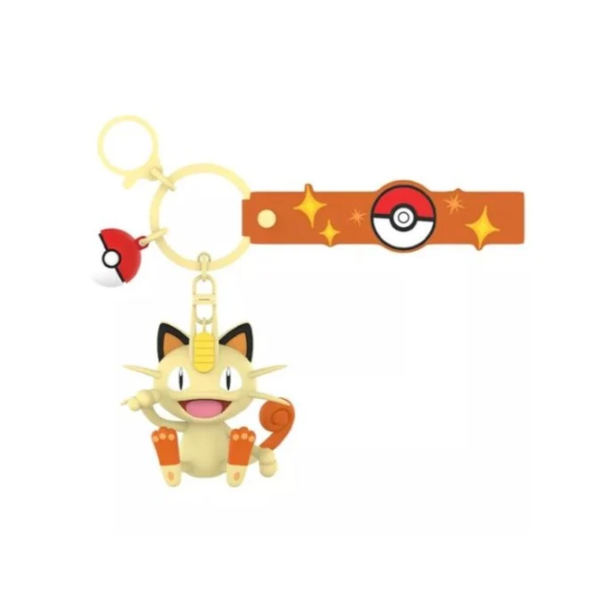 [CN] FUNISM Pokémon Vinyl Keychain Wrist Strap - Simplified Chinese