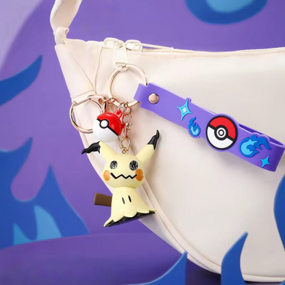 [CN] FUNISM Pokémon Vinyl Keychain Wrist Strap - Simplified Chinese