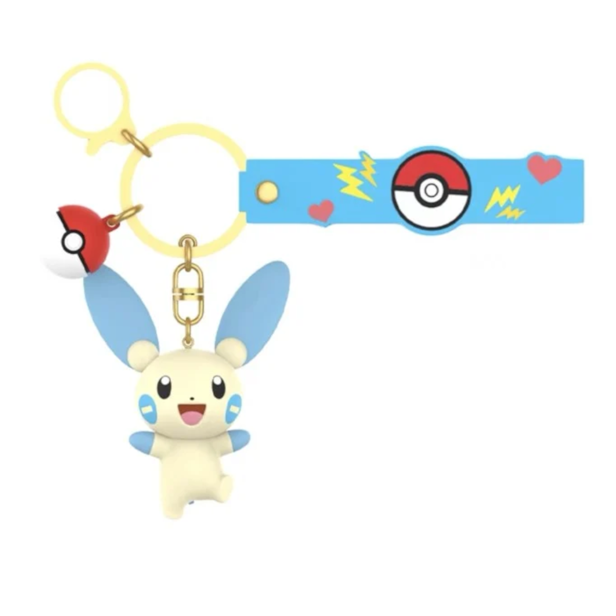 [CN] FUNISM Pokémon Vinyl Keychain Wrist Strap - Simplified Chinese
