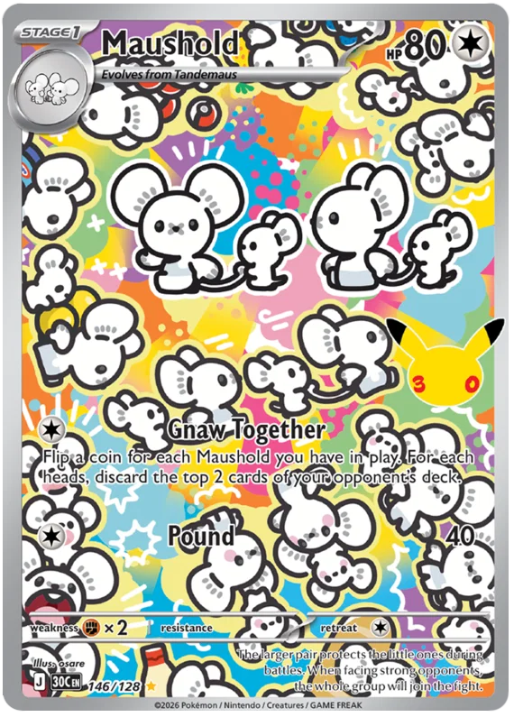 [EN] Pokémon 30th Celebration Booster Pack - Mega Series - English