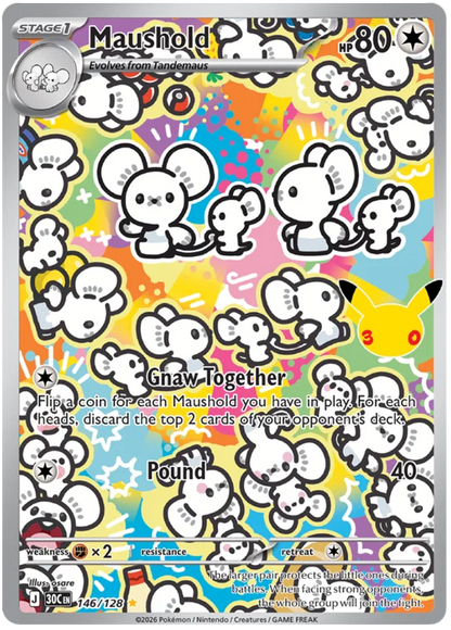 [EN] Pokémon 30th Celebration Booster Pack - Mega Series - English