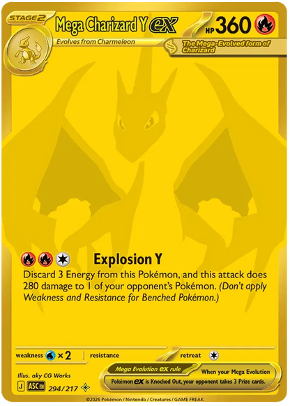 [EN] Pokémon Ascended Heroes ME2.5 Booster Pack - Mega Series - English