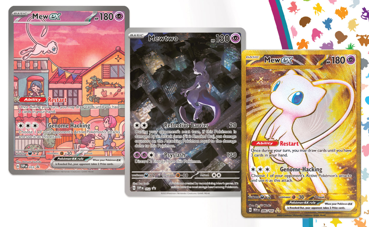 [EN] Pokemon 151 UPC Promo Set (3) - Scarlet & Violet Series - English