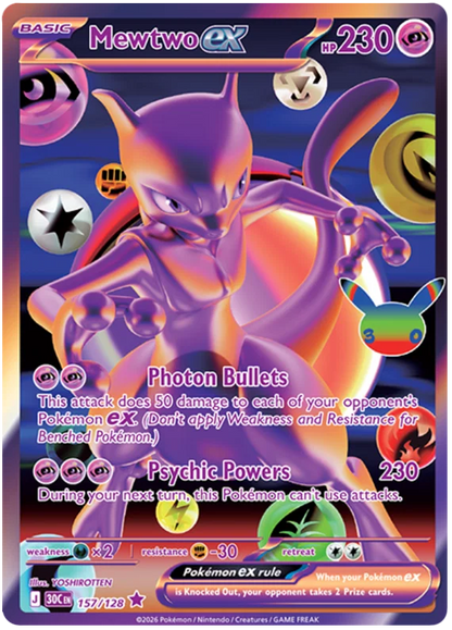 [EN] Pokémon 30th Celebration Booster Pack - Mega Series - English