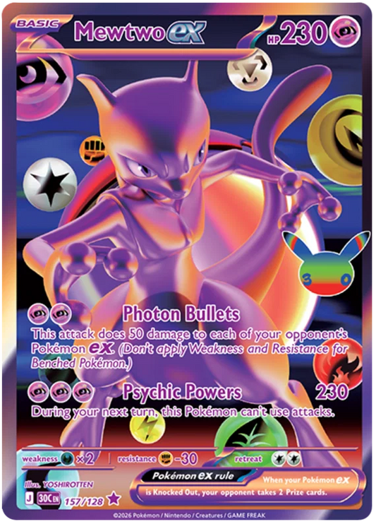 [EN] Pokémon 30th Celebration Booster Pack - Mega Series - English
