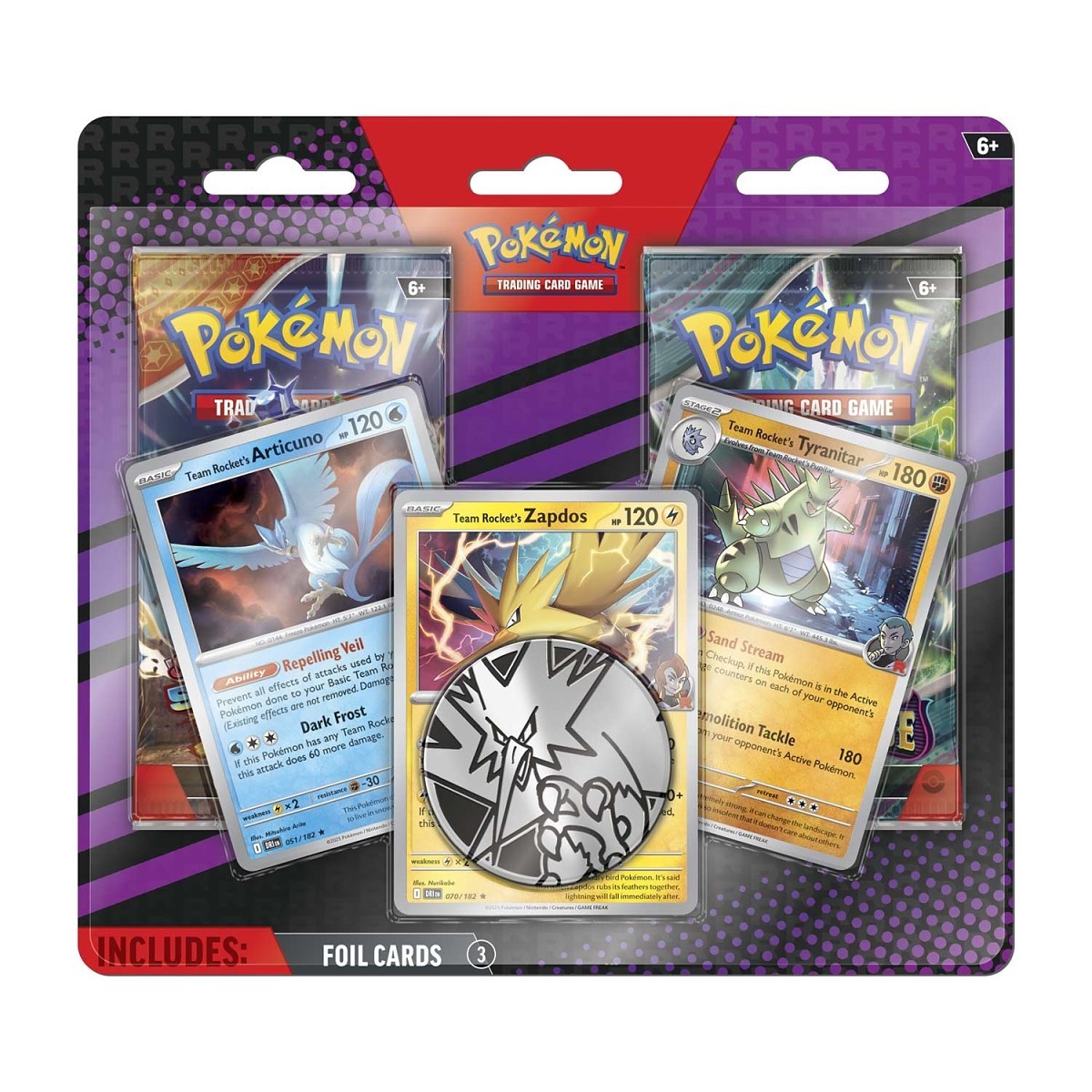 [EN] Pokemon Team Rocket's 2 Pack Blister  - Scarlet & Violet Series - English