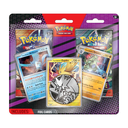 [EN] Pokemon Team Rocket's 2 Pack Blister  - Scarlet & Violet Series - English