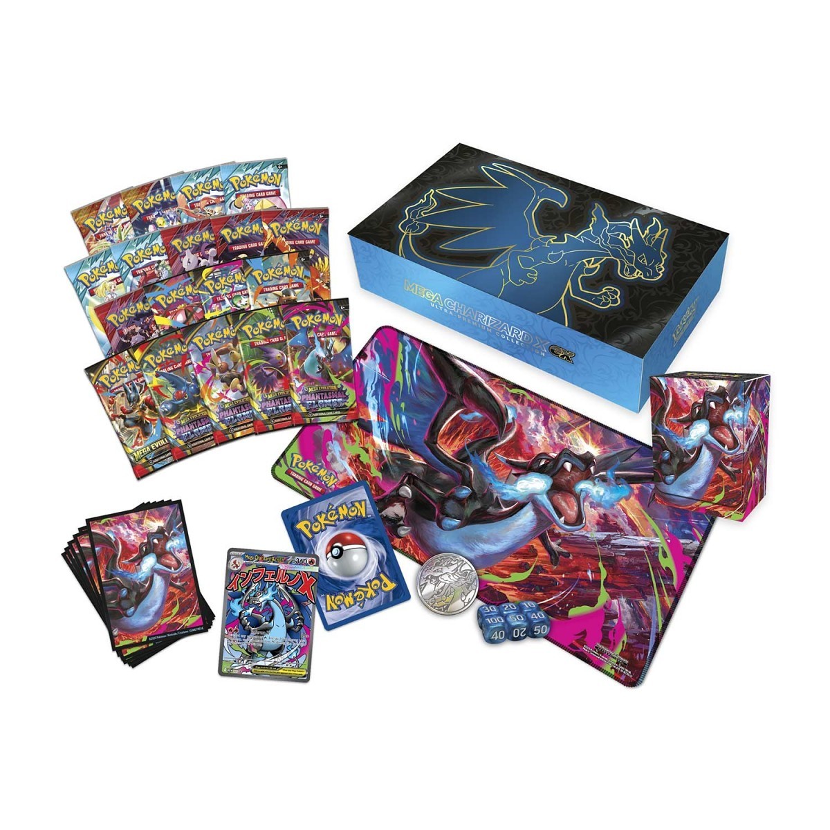 Pokemon - Mega Charizard X ex Ultra Premium Collection Pokemon - Mega Charizard X ex Ultra Premium Collection