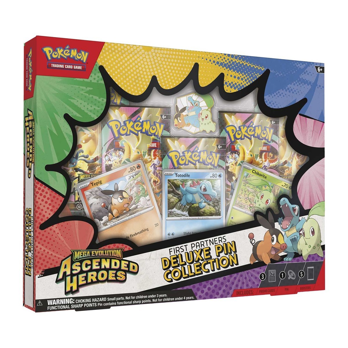 [EN] Pokémon Ascended Hereos ME2.5 Deluxe Pin Collection - Mega Series - English