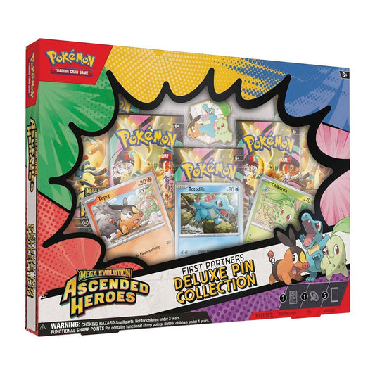 [EN] Pokémon Ascended Hereos ME2.5 Deluxe Pin Collection - Mega Series - English