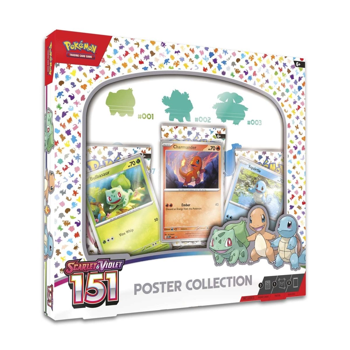 [EN] Pokemon 151 SV3.5 Poster Collection - Scarlet & Violet Series - English