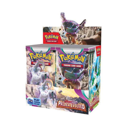 [EN] Pokémon Paldea Evolved SV02 Booster Box - Scarlet & Violet Series - English