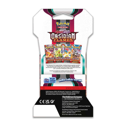 [EN] Pokemon Obsidian Flames SV03 Sleeve - Scarlet & Violet Series - English