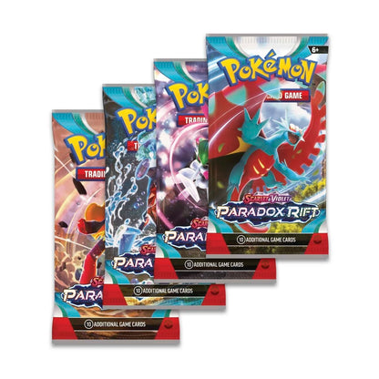 sv04 booster box Pokemon TCG Paradox Rift Bundle with 3 guaranteed foil cards per booster) Pokemon SV04 Paradox Rift Booster