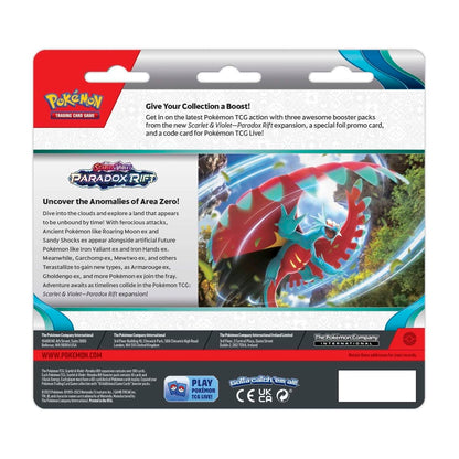 [EN] Pokemon Paradox Rift SV04 3 Pack Blister  - Scarlet & Violet Series - English