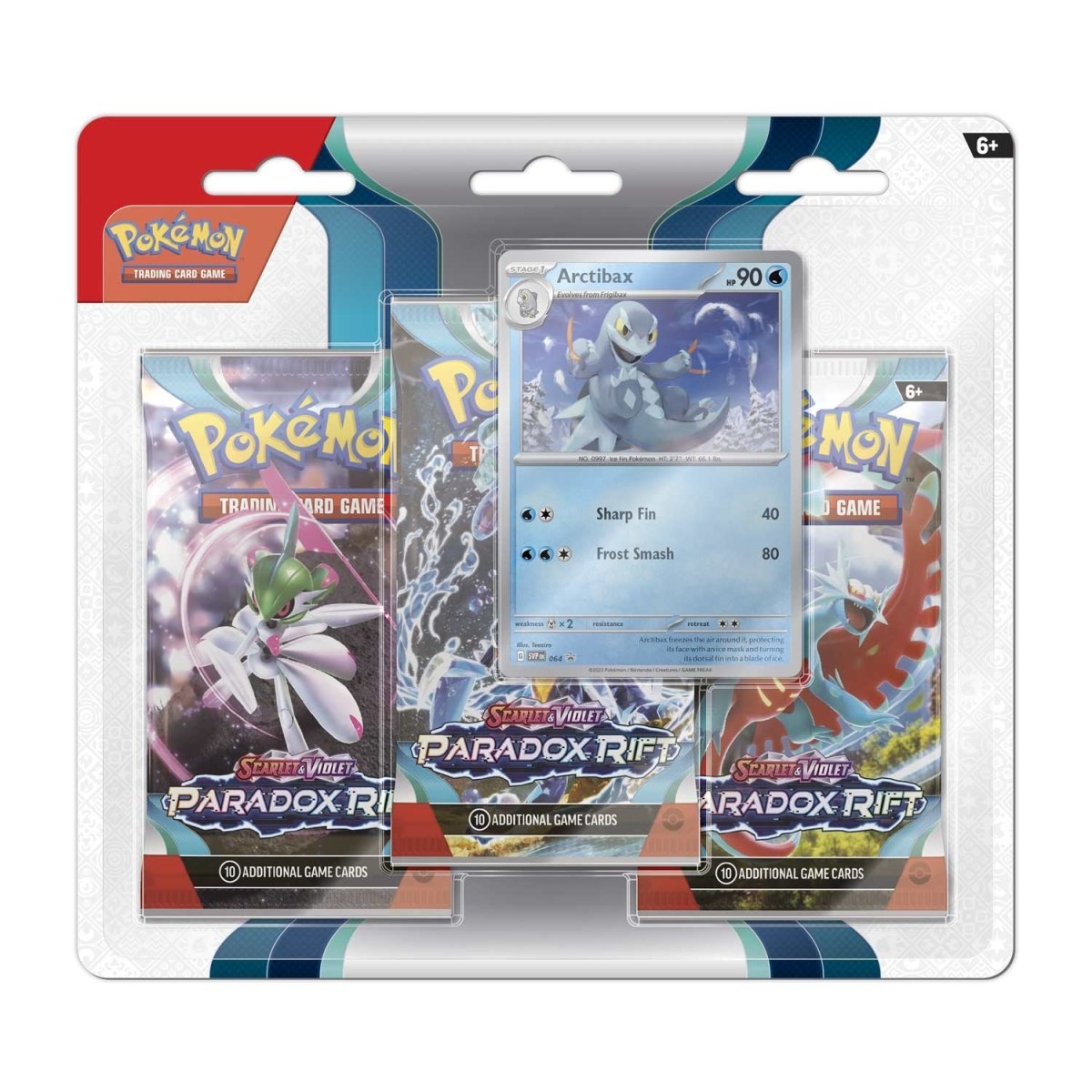[EN] Pokemon Paradox Rift SV04 3 Pack Blister  - Scarlet & Violet Series - English