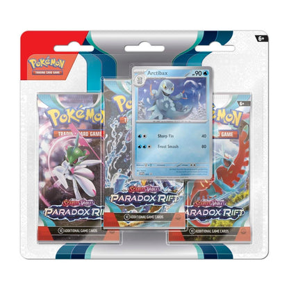 [EN] Pokemon Paradox Rift SV04 3 Pack Blister  - Scarlet & Violet Series - English