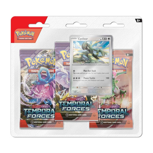 [EN] Pokemon Temporal Forces SV05 3 Pack Blister  - Scarlet & Violet Series - English