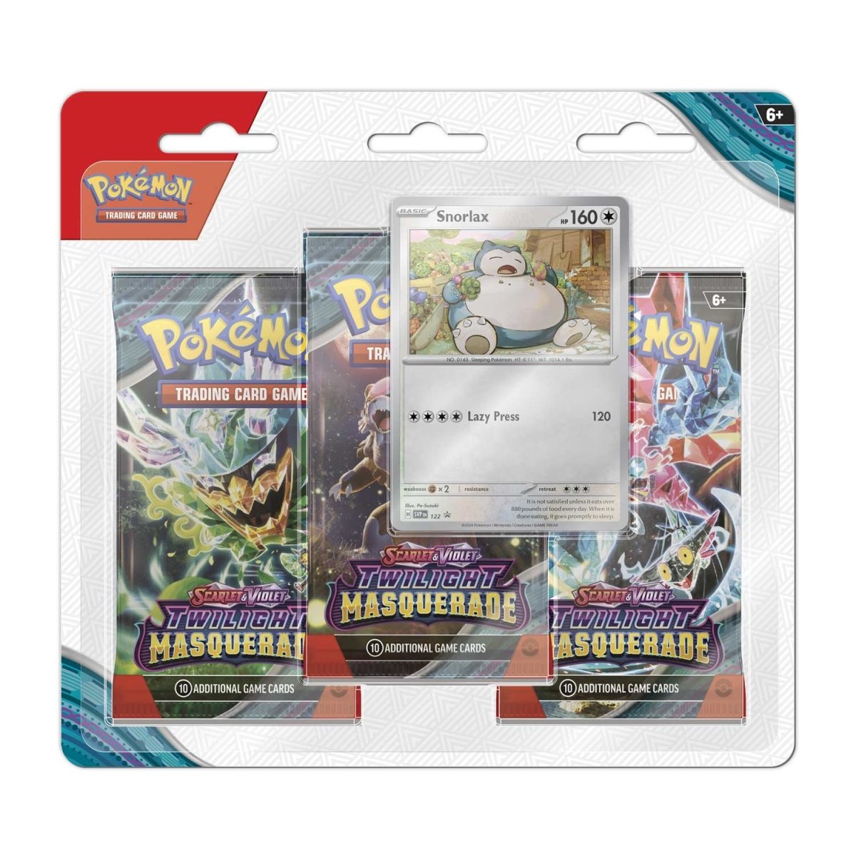 [EN] Pokemon Twilight Masquerade SV06 3 Pack Blister  - Scarlet & Violet Series - English