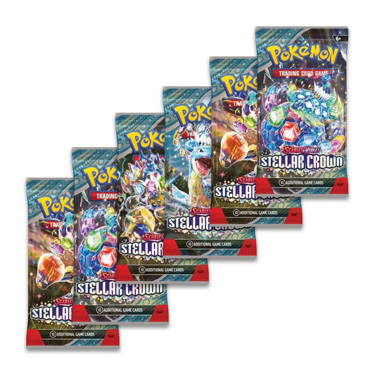 [EN] Pokémon Stellar Crown SV07 Booster Bundle - Scarlet & Violet Series - English
