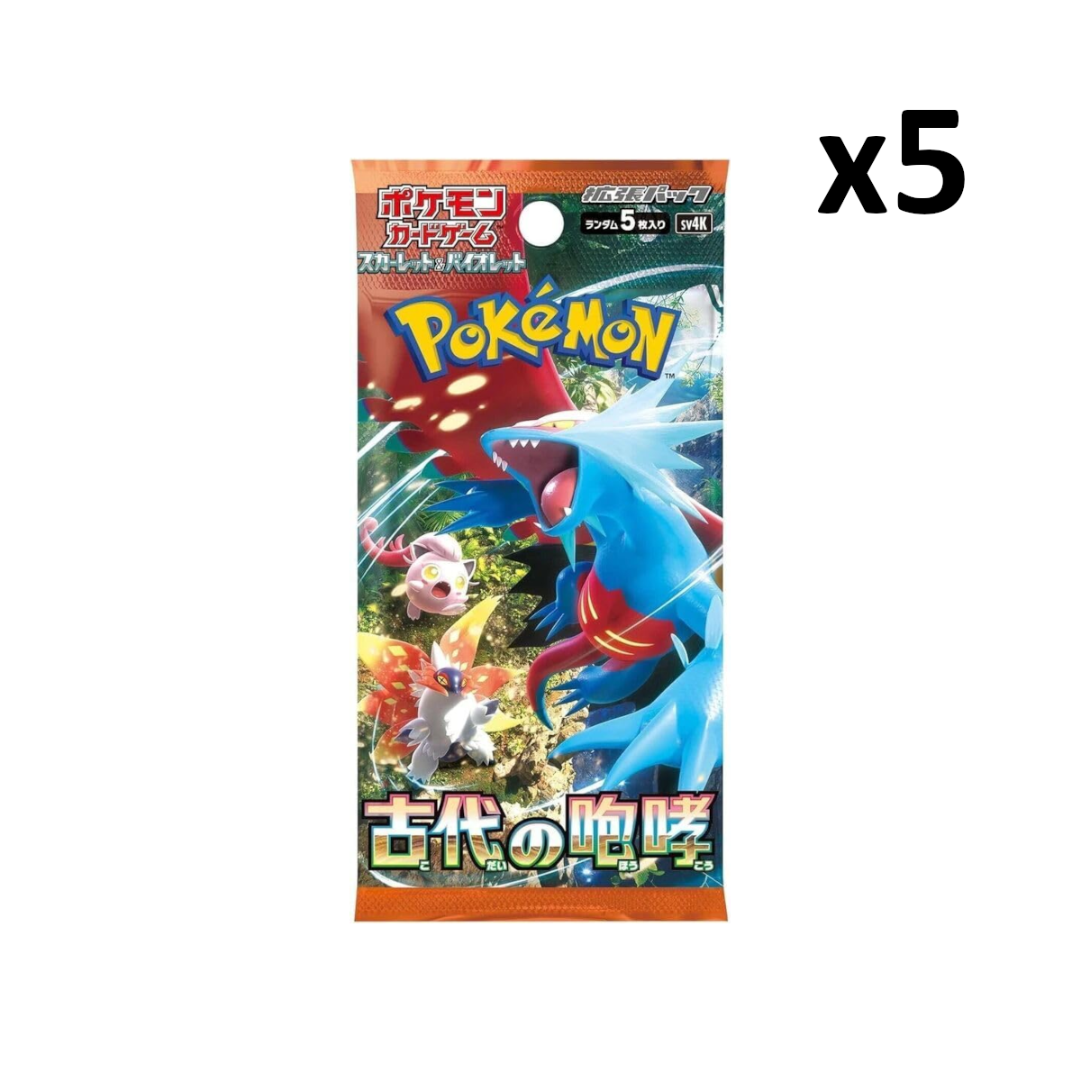 [JP] Pokemon Ancient Roar SV4K Booster Box - Scarlet & Violet Series - Japanese