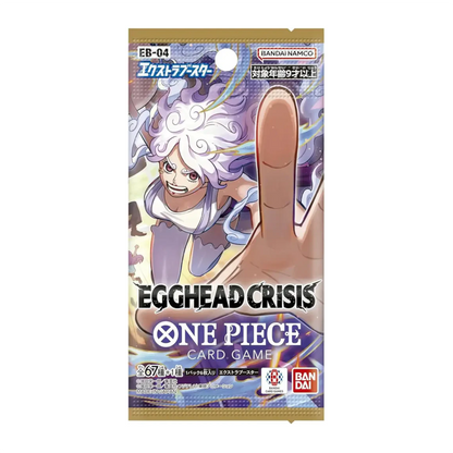 [JP] One Piece EB-04 Egghead Crisis Booster Box - Japanese Trading Card Game EB04