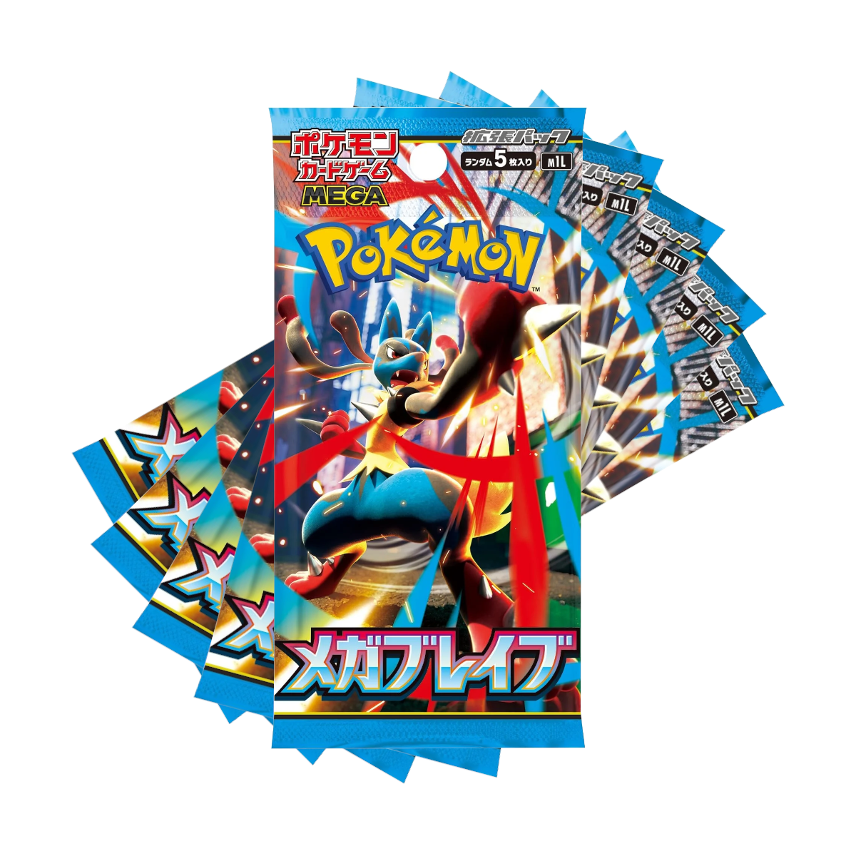 [JP] Pokemon Mega Brave M1L Booster Box - Mega Series - Japanese