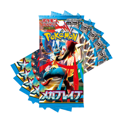 [JP] Pokemon Mega Brave M1L Booster Box - Mega Series - Japanese